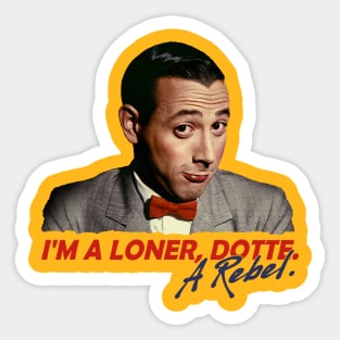 Pee wee Sticker